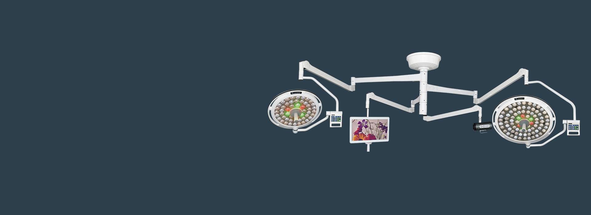 外置攝像手術(shù)無影燈